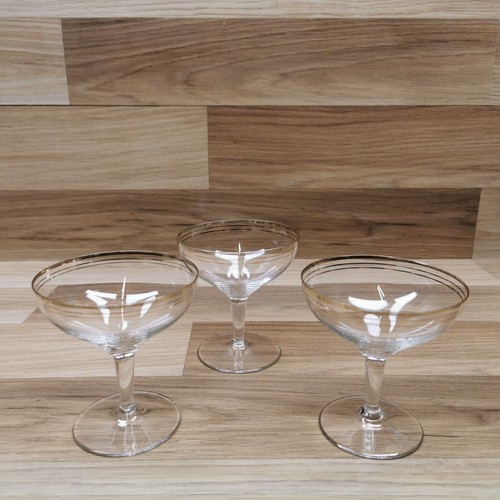 Set vintage gold lines - 3,