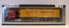 WSI 01-1100 DAF XF 105 SSC 4x2 SCHUIFZEILEN OPLEGGER GERRITS TRANSPORT V.N. MINT