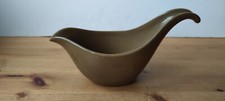 Vintage Midwinter Modern Brown Gravy Boat Fashion Shape Mid Century Stylecraft