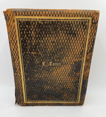 Antique family photo - family, album