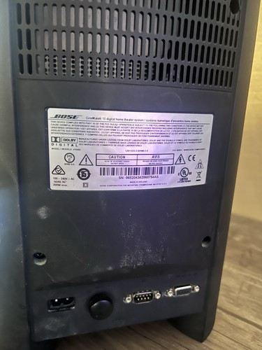 Bose cinemate home cinema - bose,