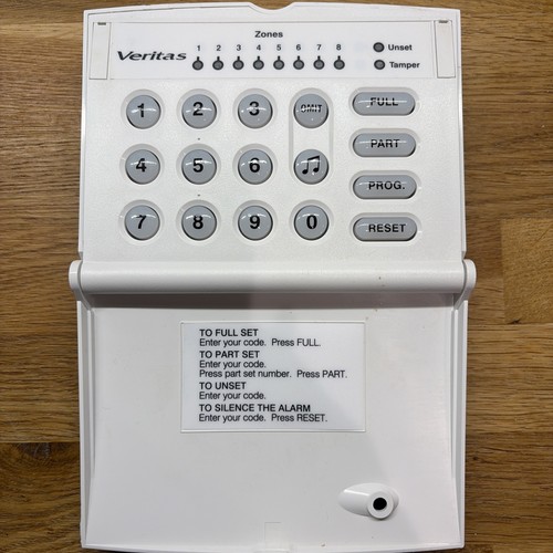 Texecom veritas burglar alarm - veritas,