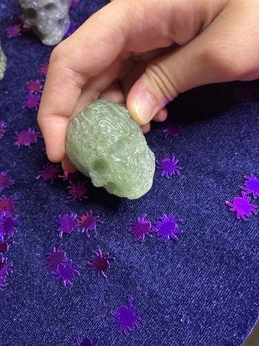 Green aventurine flower - aventurine, ,