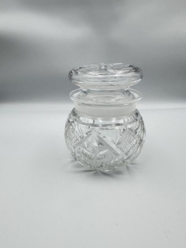 Vintage crystal cut - cut, glass