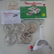 Top Condition: Moulinex Schnitzel Mouli Julienne! Grater! Variant With 5 Slices