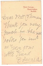 EDWARD VIII as Prince