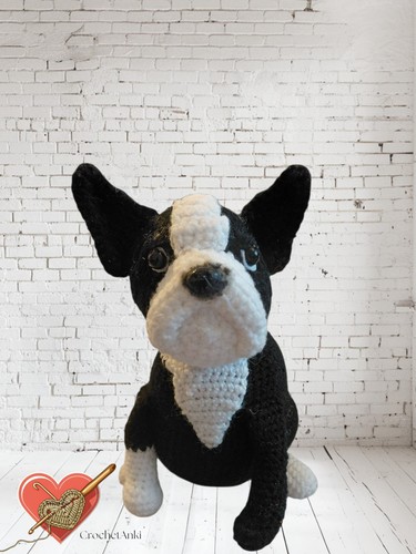 Crochet boston terrier size - boston, terrier,