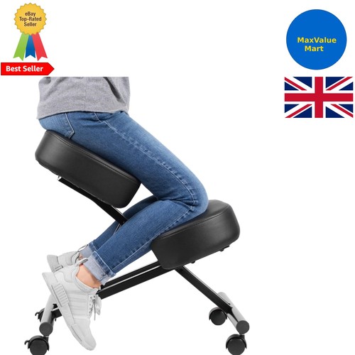 Sleek ergonomic kneeling chair - ergonomic,