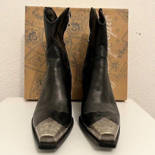 Free people black leather - free,
