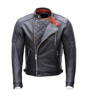 Black Genuine Cow Leather