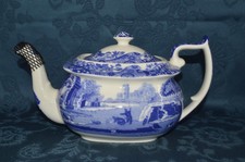 Spode Blue Italian - 2 Pint / 1.1Litre Teapot (#P1)