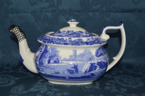 Spode blue italian pint - blue,