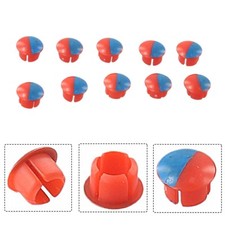 10pcs Hot Cold Water Indicator for Kitchen Bathroom Mixer Tap For 7mm Diameter