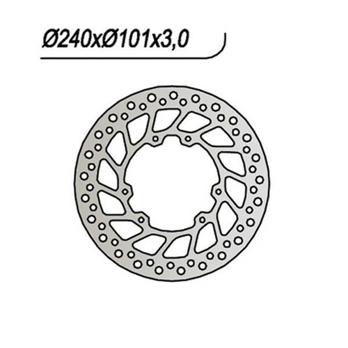 066 240mm fixed brake disc - ng,