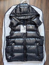 Moncler Bormes down Black Jacket Men Sest With Tags