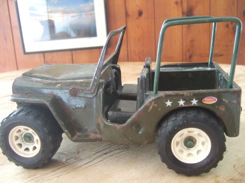 Vintage tonka jeep - vintage,