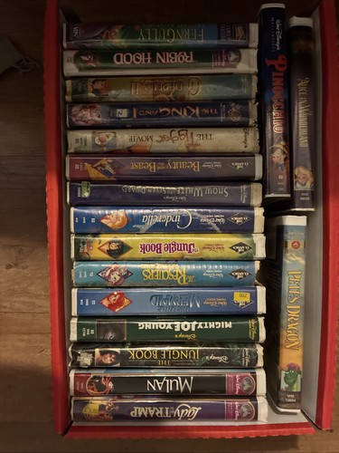 Disney classic vhs movies - disney,