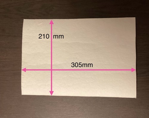 Ceramic fibre paper