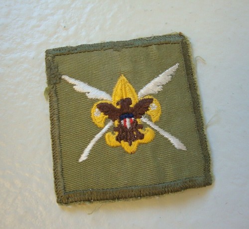 Vtg green khaki twill - green, scribe