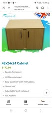 Repti Life Cabinet In White