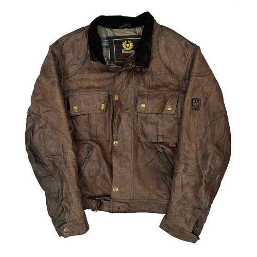 Belstaff checked leather - checked,
