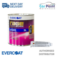 Evercoat Rage Ultra Body Filler 101341 With BPO Hardener Beige Car Filler 3L