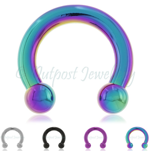 Heavy gauge large horseshoe - gauge,