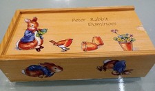 PETER RABBIT WOODEN DOMINOES