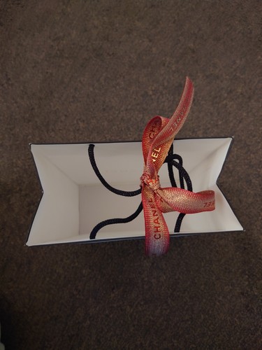 Chanel gift bag - chanel, ribbon
