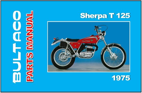 Bultaco parts manual sherpa - bultaco,