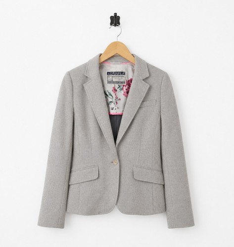 Womens joules tweed blazer - joules,