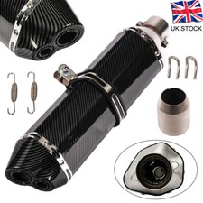 38-51mm Universal Motorcycle Exhaust Pipe For Dirt Bike Street Bike New