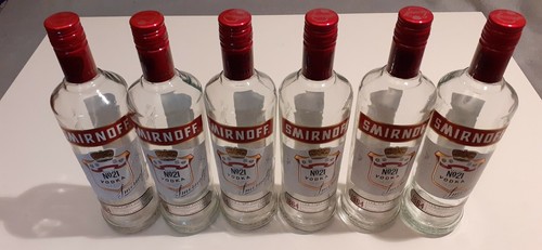 Smirnoff six empty 21 - smirnoff,