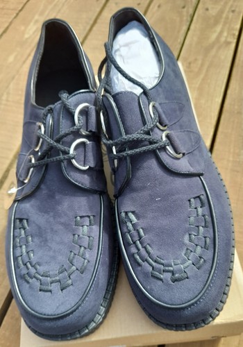 Brothel creepers dark blue - brothel,