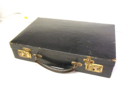 Leather briefcase vintage - leather,