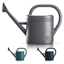 Keplin - 5L Plastic Watering Can with Stainless Steel Sprinkler Rose