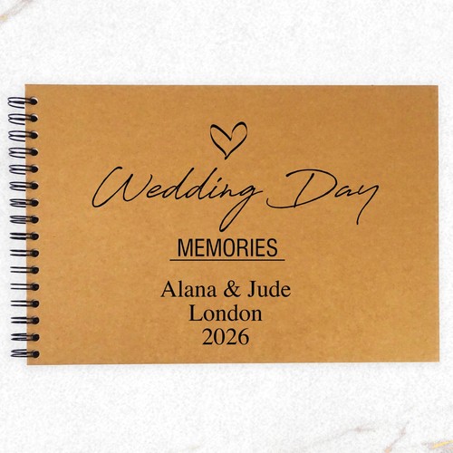 Personalised wedding memories - wedding,