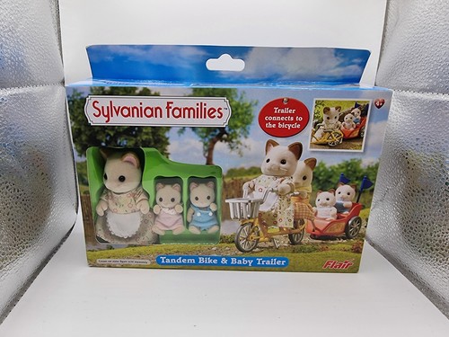 Sylvanian families tandem bike - families,
