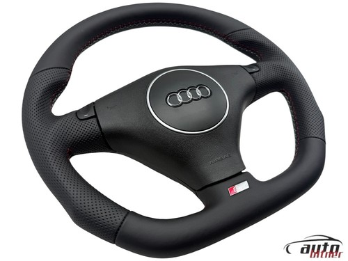 Tuning steering wheel leather
