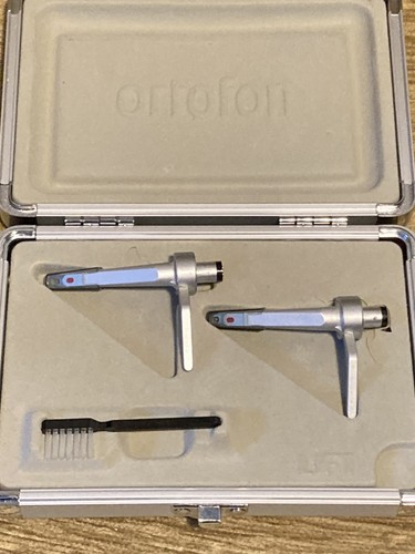Two silver ortofon concorde - two,