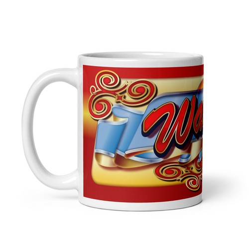 Waltzer tea mug - waltzer, white