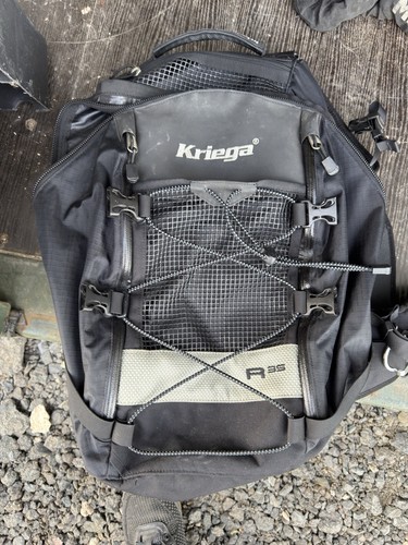 Kriega black textile harness - kriega,