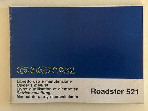 Cagiva roadster 521 use - -,