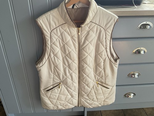 Ladies cream white - ladies, gilet