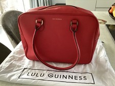 Lulu Guinness Red Leather