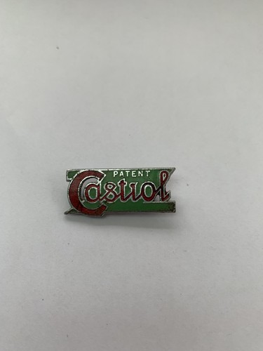 Vintage castrol patent - patent, enamel