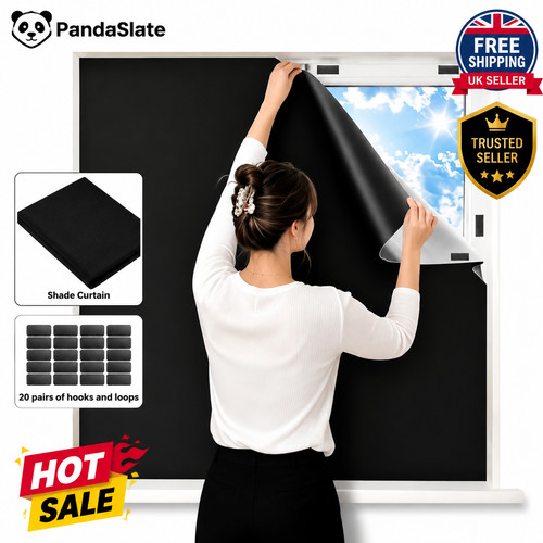 Blackout blinds stick - stick, on,