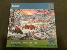 GIBSONS Bringing Home The Tree 100 XXL Piece Jigsaw Puzzle