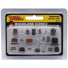 Gravestones Scenery for HO OO