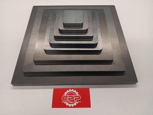 10mm thick steel sheet square - 10mm,